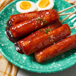 달떡볶이 통 가래떡꼬치 375g x 3팩 : LF Food