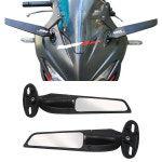 윈드 윙 회전 백미러 BMW 호환 S1000RR S 1000RR S1000 RR HP 호환4 스포츠 2009- 오토바이 미러 360 : 라미판다
