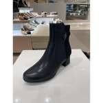 [현대백화점]탠디 여성 소가죽 콤비 앵클부츠 J1556 BLACK 블랙 5Cm : 더현대닷컴