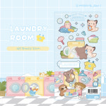 오늘은 빨래하는날 씰스티커 : 말랑한하루 스튜디오