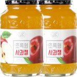 초록원 사과잼 2kg(1kgx2병) : 예진마트몰