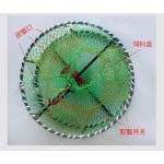 통발 꽃게 문어 게그물망 낚시 바다 새우 장비 45x18cm 로프 20미터 : 무궁상회