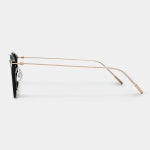 아키하루 6859 초경량 얼굴형에맞는 가벼운 티타늄 뿔테안경 남자 여자 블루라이트차단 안경 : 나네뜨뉴욕