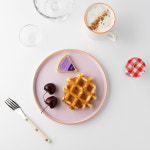 에이드 브런치 접시, 브런치 디저트 결혼선물 홈카페 플레이팅 접시 : 다정한 그릇 by LOKO