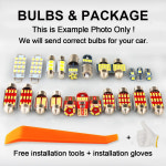 핸들커버 TPKE Canbus 푸조 106 107 108 1007 206 207 208 301 306 307 308 406 407 408 LED 인테리어 라이트 키트 오류 없음 : 토빠오