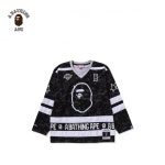 베이프 X 미첼앤네스 져지 롱슬리브 티셔츠 BAPE X MITCHELL & NESS NHL LOS ANGELES KINGS MESH HOCKEY JERSEY L/S TEE : 에비뉴도쿄