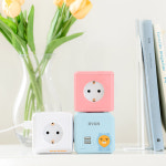 카카오 파워큐브 디자인 멀티탭 4구 USB 큐브멀티탭 예쁜 멀티콘센트 이쁜 인테리어 : 파워존 스토어