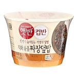 햇반컵반직화볶음짜장덮밥280g/백설-12개 : 착한형제들mall