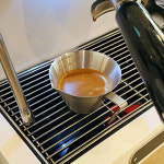 계량컵 100ml 에스프레소 측정 컵 스테인레스 스틸 커피 측정 주전자 핸들 스파우트 에스프레소 샷 포트 커피 액세서리 : 감성직구마켓