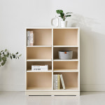 핸즈 데코 LPM 4단 선반 8칸 높이 조절 수납 책장 가800x세300x높1000 : 다원핸즈데코