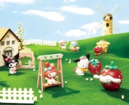 6개 세트 MINISO 산리오 딸기 농장 시리즈 블라인드 박스 장식품 : 세젤귀 잡화상