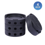 가구받침 높이조절 테이블 세탁기 식탁 소파 발통 다리 가구발 받침 4개 : 살림의 힘