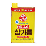 고소한참기름(캔)1000ml/오뚜기 : 착한형제들mall