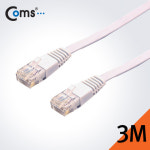 랜케이블 Cat 6 Direct 플랫형 3M 다이렉트 랜선 LAN RJ45 : 에이린마트
