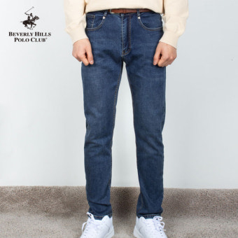 폴로 클럽 이지웜 남자 기모 청바지 레귤러핏 스판 데님 : JDshop