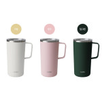 입구넓은텀블러 코스트코 안새는 텀블러 머그 컵 뚜껑 600ml : 벨라진샵