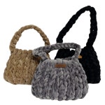 자이언트얀가방 뜨개가방 손뜨개가방 만두백 뜨게가방 핸드메이드가방 : MZ Mall