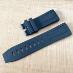 워치 스트랩 오크 컨셉 26589 26560IO.OO.D002CA.01.A 용 AP 스트랩 27mm 블랙 블루 고무 시계 밴드, 도구 교체 : 케이즈종합유통