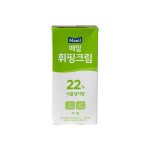 매일 휘핑크림 식물성지방 22% 1L(커피 음료용,가당) : 씨에이치푸드몰