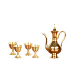 예배 부처님 성수 퇴주그릇 모사그릇 구리 와인잔 : 성진만물상