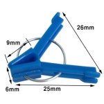 (파란색)접목집게/접붙이집게/호박집게/오이집게 (500개) H1778 : 오늘은 최고의 날