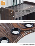 규대 보관함 거치대 진열대 랙 업소용 당구큐 브래킷 : 비래커머스847