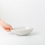 여을도자기 어글리 볼 white blue (2size) : 여을도자기