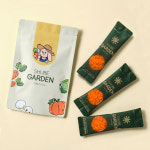 간편하고 위생적인 스틱 다진 야채 채소 토핑 재료 죽 큐브 당근 1단계 : 슈베 가든