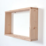 네츄럴모어 원목 직사각선반 600x100x350 : 디자인엔씨