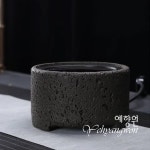 [다도용 티팟] 예향원 천연 화산석 현무암 티포트 하이라이트 1200W E-9913 : 예향원