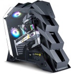 Etroo K1 Pangolin 미드 타워 ATX PC 게이밍 케이스, 듀얼 강화 유리, USB 3.0 I/O 패널 높은 공기 흐름 컴퓨터 케이스 최대 360mm 워터... 