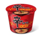 농심 신라면 더레드 큰사발면 117g x 4개 : 노다지마트