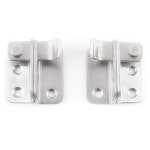 칠전몰 스텐L판걸쇠 미여닫이 겸용 자물쇠걸쇠 슬라이딩도어잠금 미닫이문자물쇠 : 칠전스토어