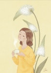 커피와 쉼 일러스트 엽서 : 제이히엘