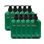 메르셀 볼륨샴푸 향기좋은 냄새좋은 천연샴푸 500ml, 10개 : 지앤코스샵