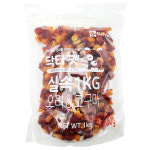 [펫포유] 닥터펫 실속형 대용량 1kg 일킬로그램 오리고구마, 1100g, 1개 : 펫포유