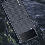 갤럭시 Zflip3 제트플립3 지플립3 카본 소재 하드 케이스 h4306 : MOBE