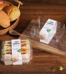 샌드위치포장용기 샐러드 디저트 일회용도시락 포장 투명 케이스 : 리주엠 상점