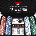 [보타르] 카지노 칩 세트 200 당구장칩 당구 재료 용품 /국내배송-당일출고 : 삼오레포츠