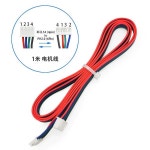 Nema 42 스테퍼 모터용 커넥터 케이블, 상 XH2.54 핀-6 터미널, 3D 프린터 부품, 1M, : 케이세븐홀딩스