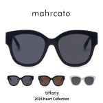 마르카토 mahrcato 티파니 tiffany 세미 오버사이즈 뿔테 선글라스 : 페이스아이웨어