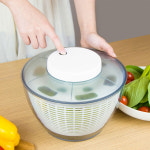 하우스팁 대용량 야채탈수기 채소탈수기 샐러드 전동 짤순이 : 하우스팁