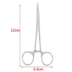 곡선 잠금 겸자, 지혈제, 농장 도구, 바늘 클램프, 봉합 홀더, 12cm : 케이세븐홀딩스