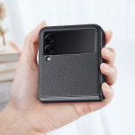 갤럭시 Zflip3 제트플립3 지플립3 카본 소재 하드 케이스 h4306 : MOBE