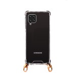 에시로 D형 고리 스트랩 케이스 투명, 갤럭시A42 5G : 에시로