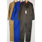 점프수트 작업복 주유소 페인트 미술 가운 워크 웨어 : 오봉샵