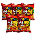 크라운 못말리는 신짱 120g X 5봉 짱구과자 스낵 : 정스토어04
