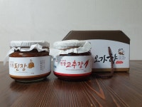 오가향 프리미엄 전통 된장+고추장 500g 세트 : 전통장 오가향