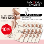 비비안 판도라 팬티스타킹 판타롱 10매입 유발 살색 검정 커피 : 이너웨어마켓