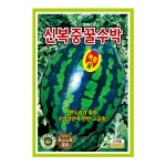 신복중꿀수박 200립 수박 씨앗 종자 모종 텃밭 주말농장 KS종묘 그린종묘농약사 : 허수아비정원
